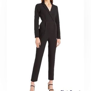 🔥 6-Hour SALE EUC Express Black Collared Pantsuit, Size 12